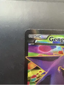 Gengar EX Full Art Holo Card 114/119 XY-Phantom Forces Damaged - Image 2