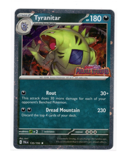 Tyranitar (Paldea Evolved Stamp) 135/193 Miscellaneous Cards & Products Holo - Image 1