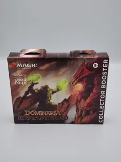 MTG Dominaria Remastered Collector Booster Pack Sealed Retail Packaging Magic - Image 1