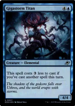 Gigastorm Titan - Edge of Eternities - MTG - Image 1