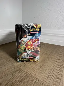 Pokemon TCG Sword & Shield Darkness Ablaze Booster Box Factory Sealed 36 Packs - Image 3