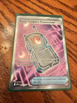 Pokemon Team Rocket's Transceiver 263/217 ASC Rare Foil English Pokemon TCG - Image 1