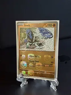 Pokemon TCG White Flare Sawk Masterball 049/086 Holo English - Image 1