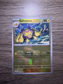 Pokemon TCG Galvantula 034/086 Sv: White Flare Master Ball Pattern Holo Uncommon - Image 1