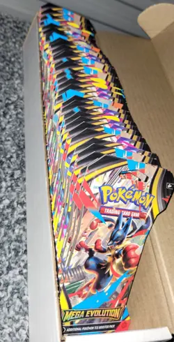 Mega Evolution POKEMON Sleeved Booster Packs LOT OF 31 - Image 2