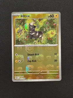 Pokemon TCG Blitzle 031/086 (Master Ball Pattern) Sv: White Flare Near Mint - Image 1