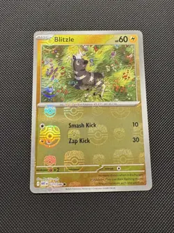 Pokemon TCG Blitzle 031/086 (Master Ball Pattern) Sv: White Flare Near Mint - Image 2