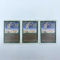 MTG Magic The Gathering Shanodin Dryads 3x Revised 3rd Edition LP Lightly Played - Image 1