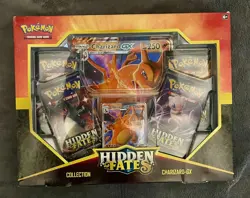 Pokemon Hidden Fates Charizard GX Collection Box Factory Sealed TCG Premium Box - Image 1