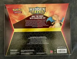 Pokemon Hidden Fates Charizard GX Collection Box Factory Sealed TCG Premium Box - Image 2
