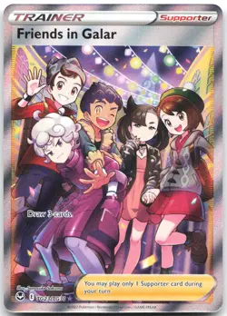 Friends in Galar TG23/TG30 Ultra Rare Silver Tempest Trainer Gallery Pokemon NM - Image 1