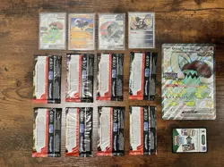 Pokemon TCG - Paldean Fates Booster Pack Lot of 8 FACTORY SEALED PACKS - Art Set - Image 2