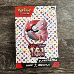 Pokemon Scarlet & Violet 151 Booster Bundle Box 6 Packs Mew English 2023 - Image 1