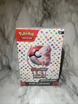 Pokemon Scarlet & Violet 151 Booster Bundle 1-Box English 2023 Mew - Image 1