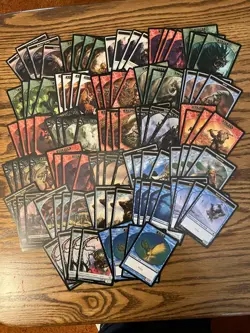 Mtg Token Lot x100 - Magic the Gathering Token Cards - Image 1