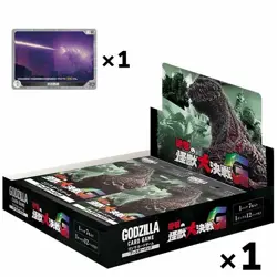 Godzilla Card Game Monsters Raid Again Booster Box + Promo Card (Japanese Ver.) - Image 1