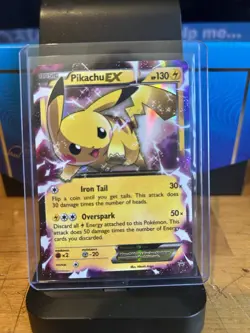 The Pokemon Company Pikachu EX XY84 XY Promo EX Holo Basic Pokemon Card 130 HP - Image 1