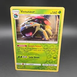 Pokemon Venusaur 3/73 Shining Legends Reverse Holo Rare Foil TCG Card - Image 1
