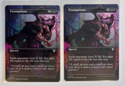 MTG – Commander Masters – Exsanguinate Borderess x 2 - Image 1