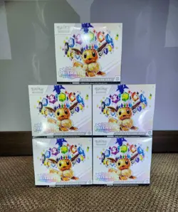 Pokemon TCG Prismatic Evolutions Elite Trainer Box ETB - Lot of 5 Factory Sealed - Image 1