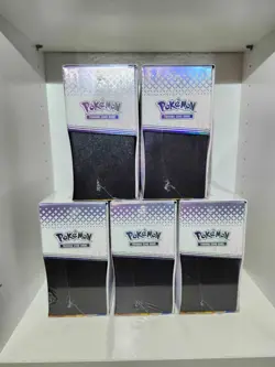 Pokemon TCG Prismatic Evolutions Elite Trainer Box ETB - Lot of 5 Factory Sealed - Image 3