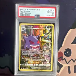 PSA 10-Gengar TG06/TG30 Full Art Holo-2022 Pokemon SWSH Lost Origin - Image 1