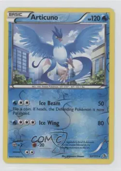Articuno Reverse Foil Pokemon Black & White Legendary Treasures #32 - Image 1