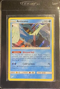 Articuno Holo Rare 32/181 Pokemon TCG Sun & Moon Team Up Holo Rare Free Ship - Image 4