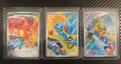 Pokemon TCG First Partner Illustration Collection Series 1 Kanto GEN 1 Set - Image 1