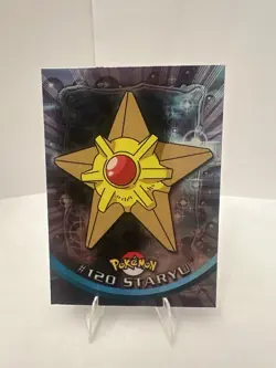 Pokemon TCG Staryu Topps Blue Logo #120 Foil - Image 1