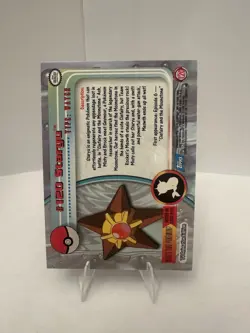 Pokemon TCG Staryu Topps Blue Logo #120 Foil - Image 2
