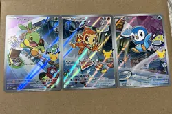 Pokemon First Partner Illustration Set Series 1 Promo 40 41 42 Sinnoh 2026 - Image 1