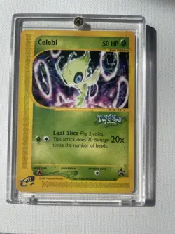 Celebi Pokemon 4 Ever # 50 Black Star Promo Card 2002 - Image 3