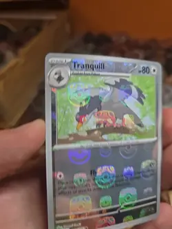 Pokemon TCG Black Bolt Tranquil Master Ball 072/086 Holo Rare Near Mint - Image 5