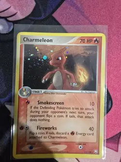 Pokemon TCG Charmeleon EX Team Rocket Returns 110/109 Holo Secret Rare LP - Image 2