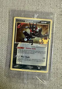 SEALED Greninja Gold Star SWSH144 Pokemon Celebrations. - Image 1