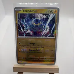 Thundurus 033/086 Masterball Black Bolt English Pokemon TCG M/NM - Image 1