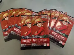 25 PACKS OP-13 Carrying On His Will Booster Pack One Piece Japanese SEALED - Image 1