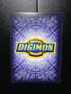 DIGIMON MetalGarurumon ST-85 Holo Foil Trading Card 2001 BANDAI LP - Image 3