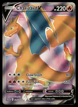 Pokemon Cards Charizard V SWSH050 Sword & Shield Promo Holo Promo NM - Image 1