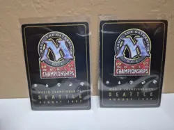 2× City of Brass (5ED) World Championship Decks Gold Border MTG Cards - Image 2