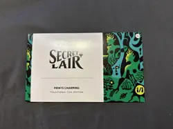 PRINTS CHARMING MAGIC: THE GATHERING SECRET LAIR TRADITIONAL FOIL EDITION - Image 1