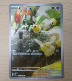 Pokemon Cutiefly 172/162 Illustration Rare Temporal Forces TCG Card - Image 1