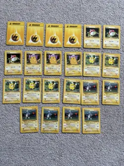 Pokemon TCG Electric Type Bundle Base Set/Jungle/Team Rocket/Base Set 2 - Image 1