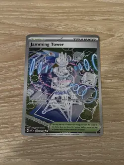 Pokemon TCG Jamming Tower 261/217 Full Art Ultra Rare – Ascended Heroes - Image 1