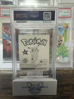 1999 Merlin Pokemon Snorlax Prism #S22 PSA GEM MT 10 - Image 2