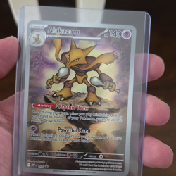 Pokemon Alakazam 009 Me: Mega Evolution Promo Holo Promo HP 140 Stage 2 English - Image 1