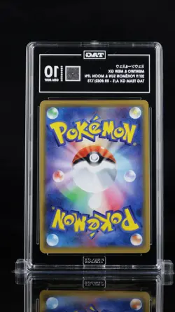 Mewtwo & Mew GX #052/173 Pokemon Sun & Moon Japanese TAG 10 Gem Mint 7d - Image 2