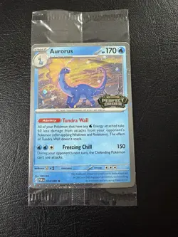 Aurorus Promo Sealed Cosmos Pokemon Perfect Order Stamped 024/088 Barnes Noble - Image 1