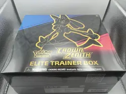Pokemon TCG Crown Zenith Elite Trainer Box ETB Brand New/ Sealed - SEE PICS - Image 1